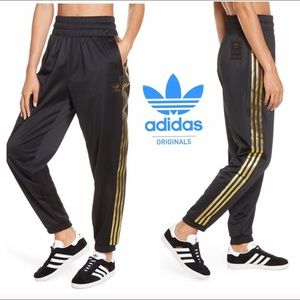 adidas Originals Bling gold SST Track Pants